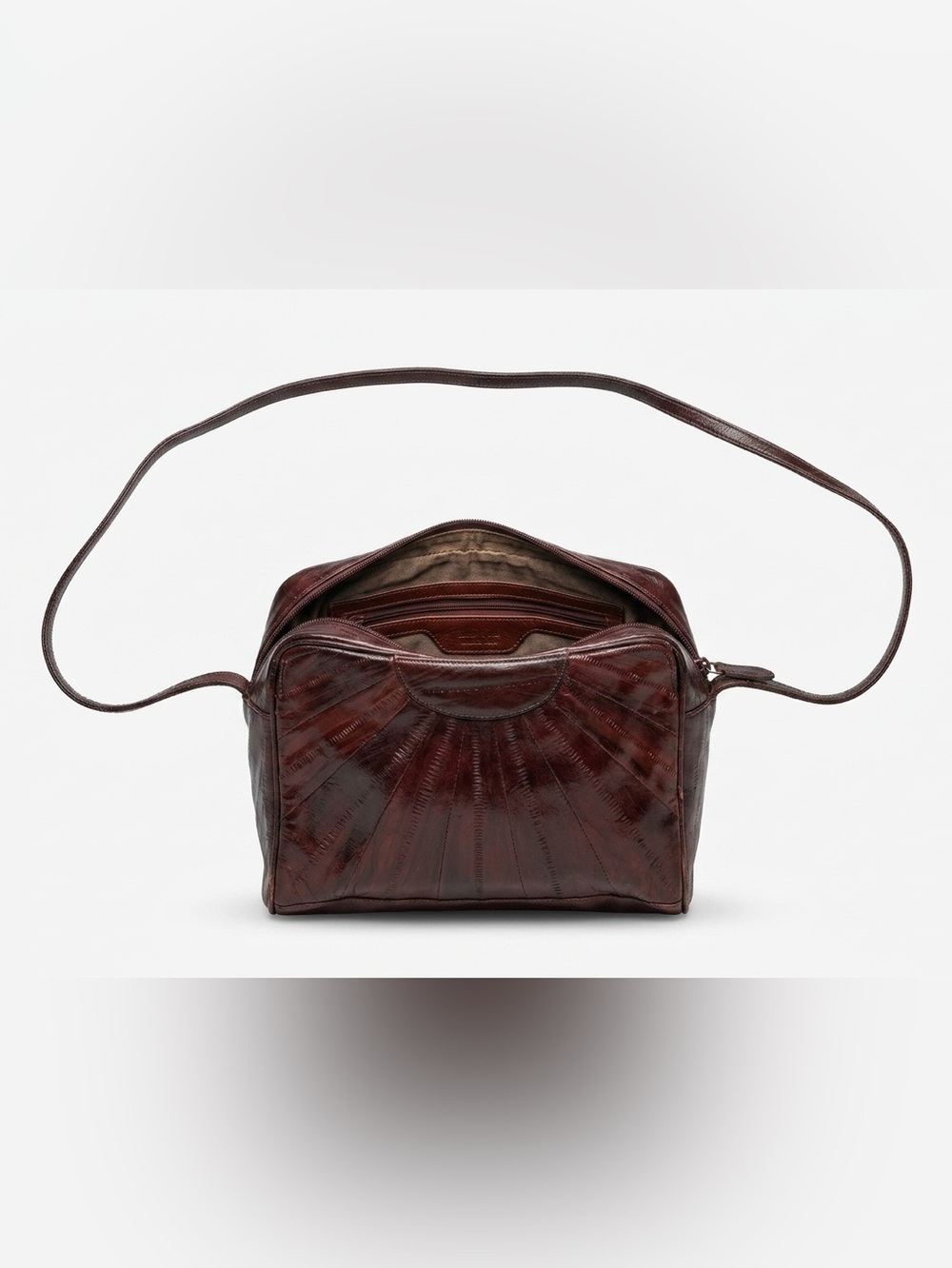 Vintage eel skin purse